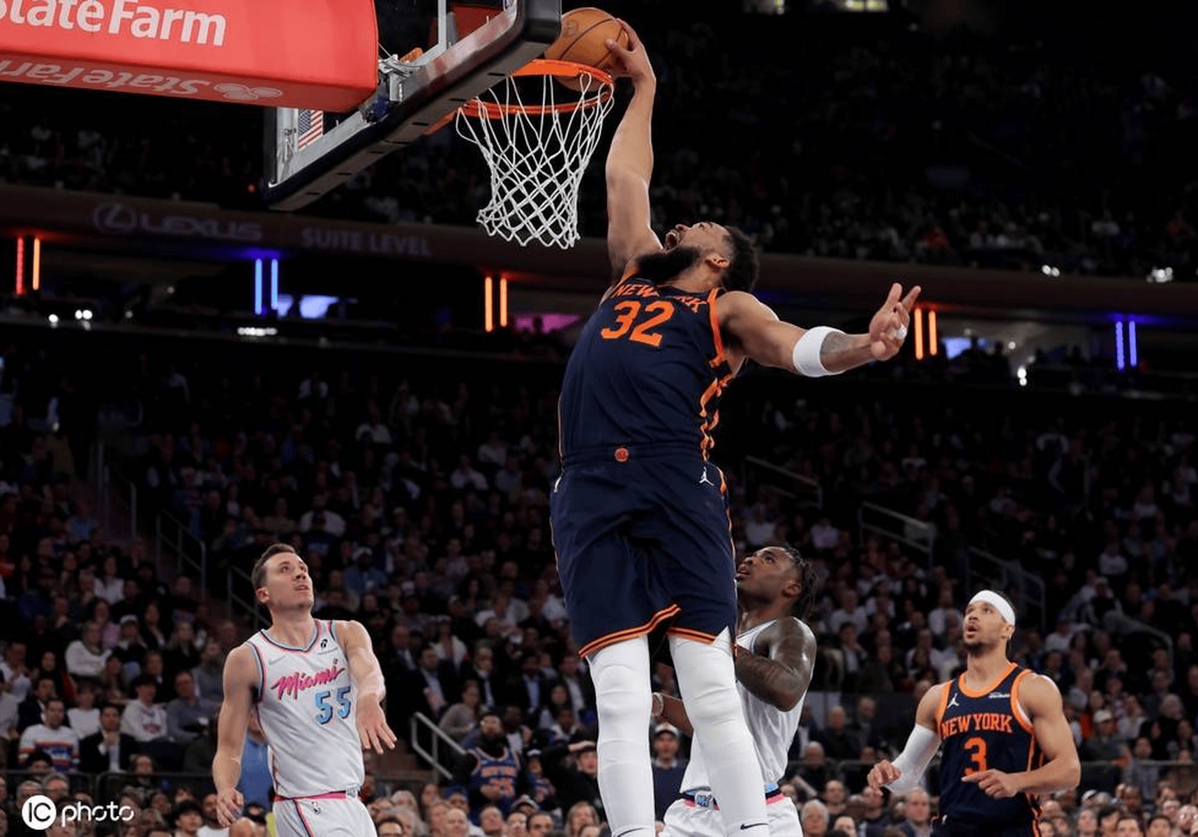 热火大胜尼克斯，取得六连胜