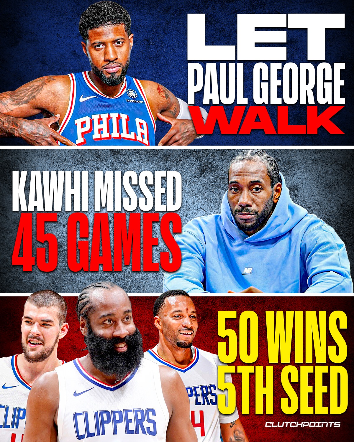 乔治29+8+6！快船擒火箭升至西部第二